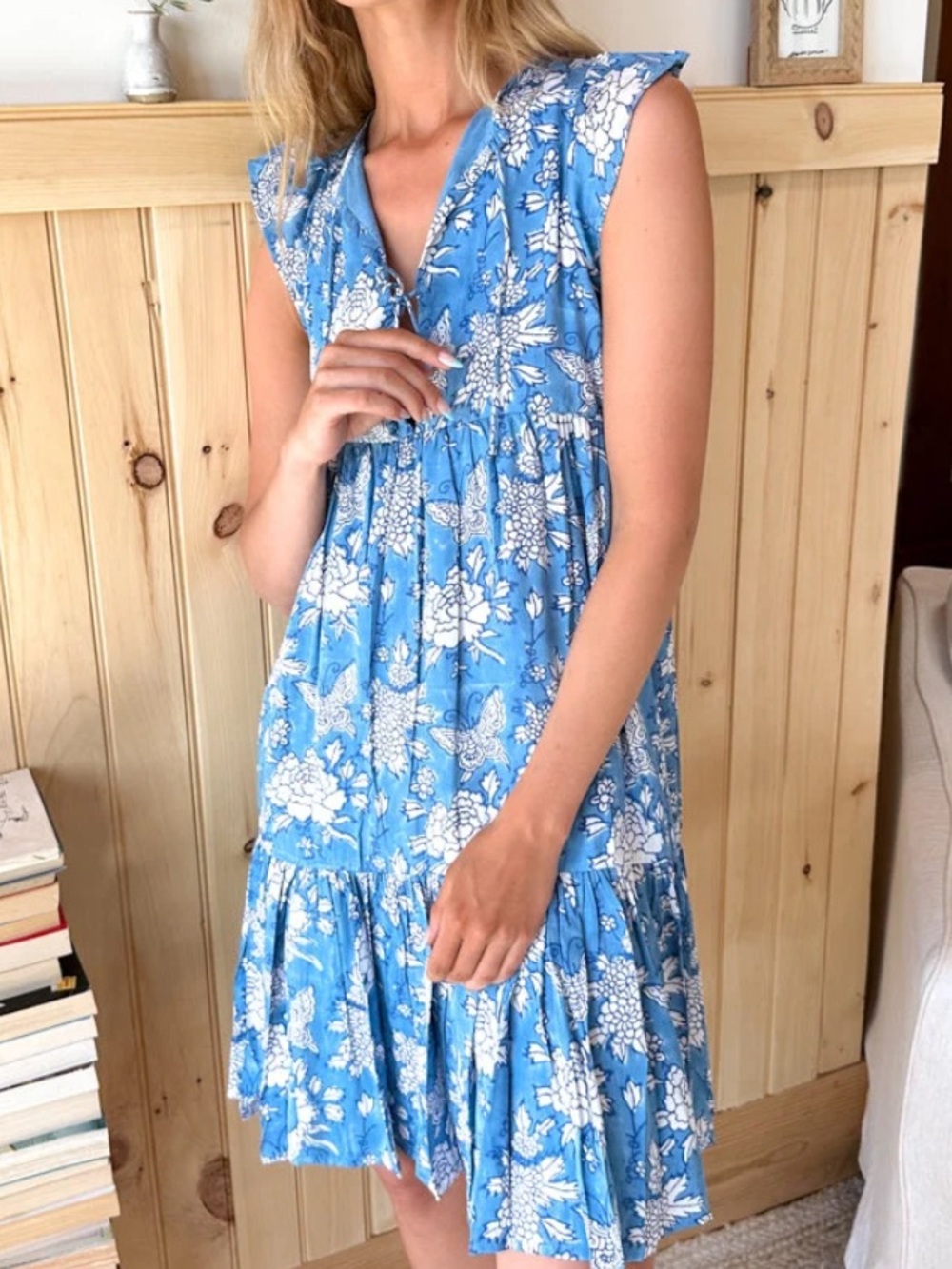 Emerson Fry Angel Dress in Peace Sky Blue